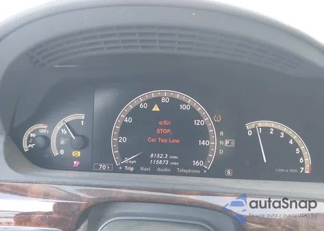 2009 Mercedes-Benz S 550 из США, поврежденный, VIN WDDNG71X49A283585